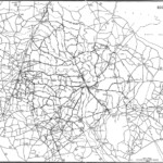 1949 Road Map Of Edgecombe County North Carolina