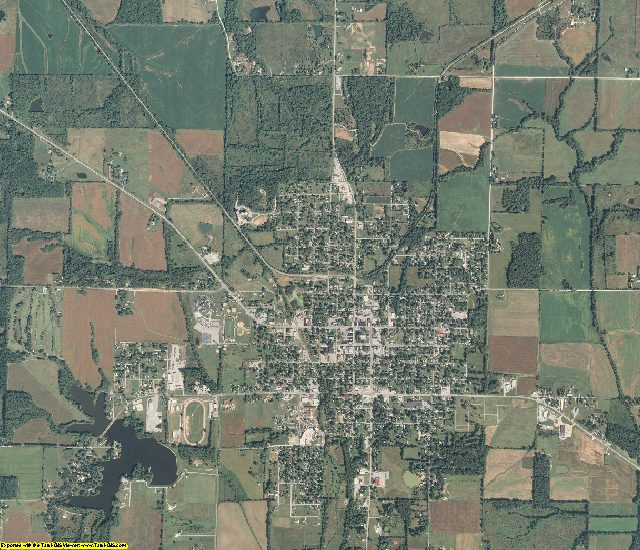 2010 Hamilton County Illinois Aerial Photography