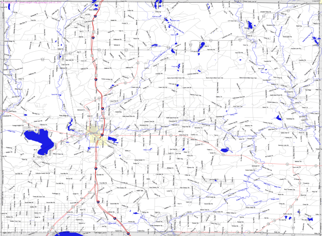 Bridgehunter Crawford County Michigan