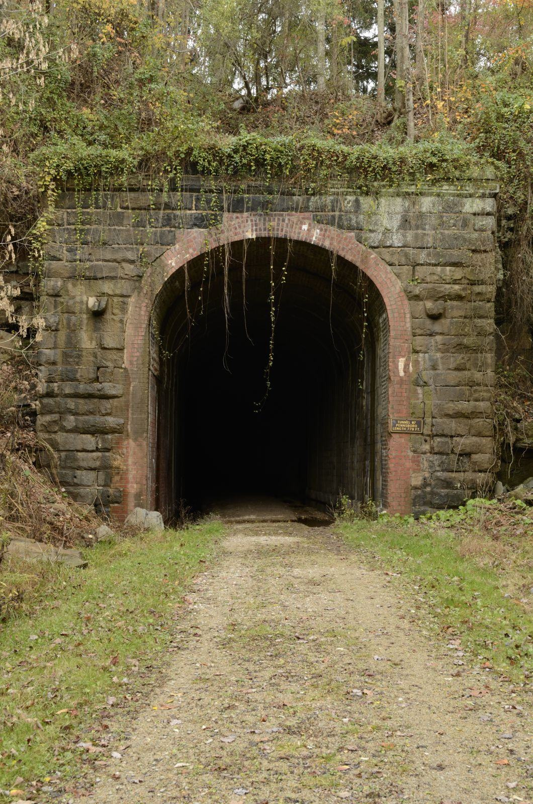Bridgehunter North Bend Rail Trail Tunnel 7