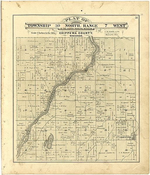 File Plat Book Of Chippewa County Wisconsin LOC 2010593260 27 jpg