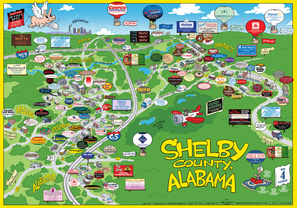 Garrison s Maps Shelby County AL