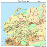 Glen Cove New York Street Map 3629113