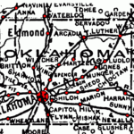 Oklahoma Indian Territory And Oklahoma Territory Maps