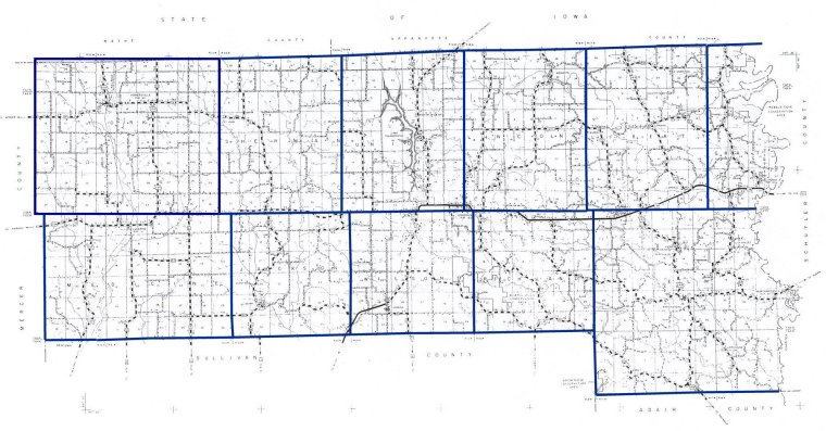 Putnam County Township Map