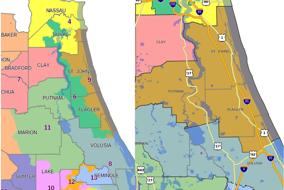 Senate s New Redistricting Map Flagler s District Is Whole Again With