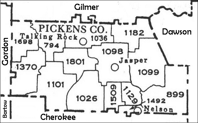 The History Of Pickens County Georgia Pickens County GA